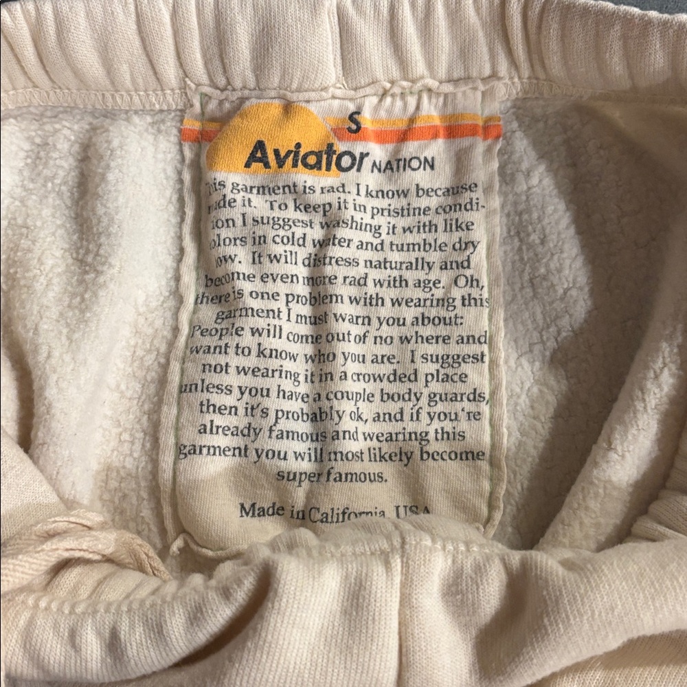 Aviator Nation Smiley Face Sweatshirt and Sweatpants (Set) - Picture 5 of 5